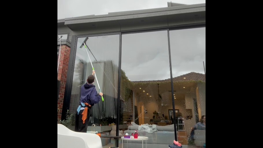 Clarke's Cleaning Service glass cleaning